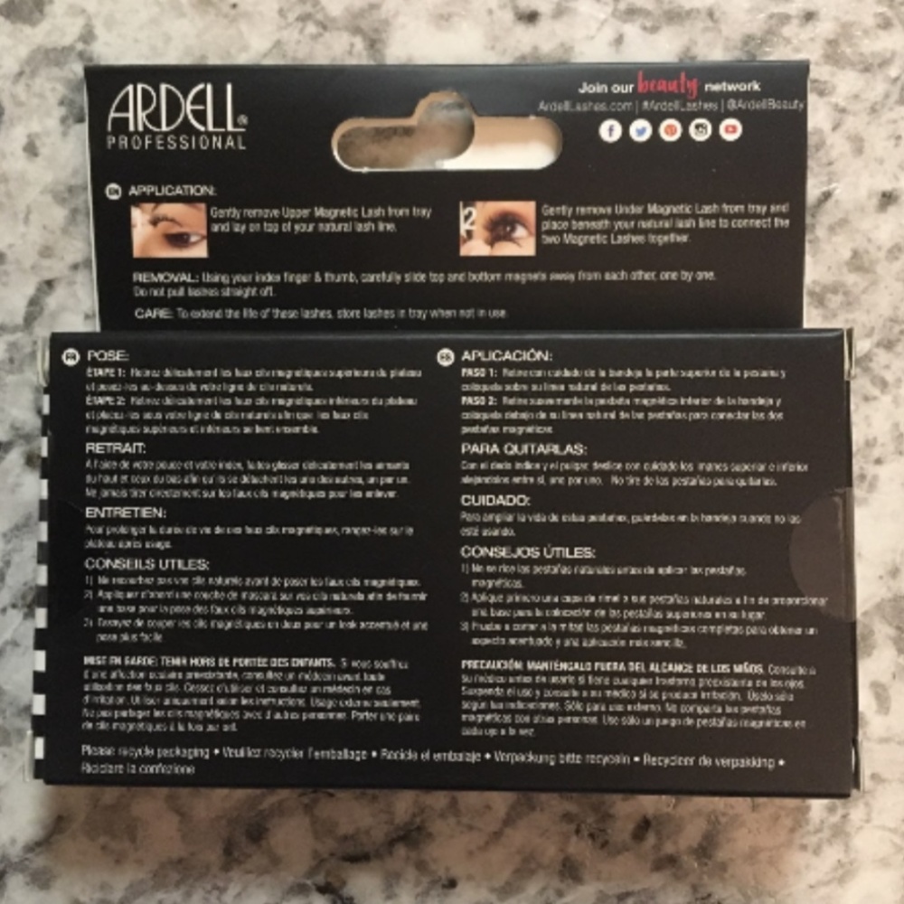 Ardell Professional Magnetic Lashes 2 Pack Black - Picture 3 of 3